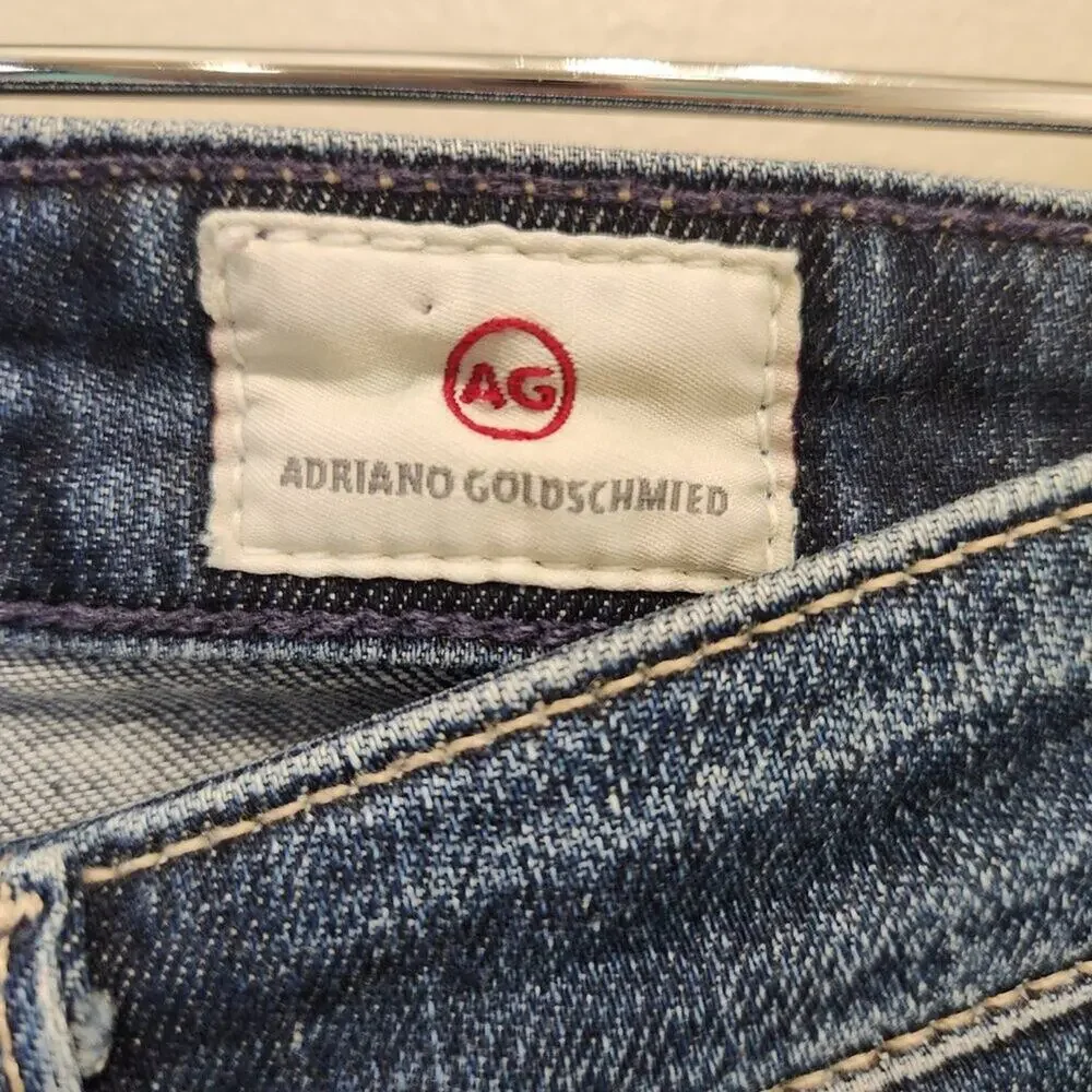 Adriano Goldschmeid AG Jeans The Stilt Roll Up Cigarette - Size 27